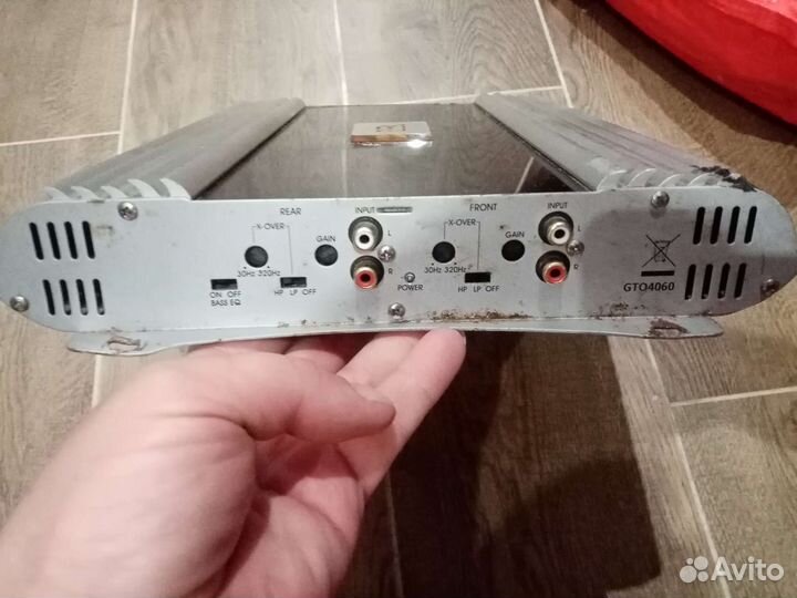 Сабвуфер и усилитель