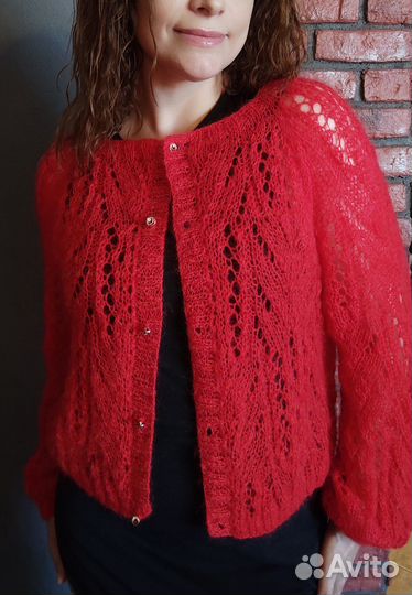 Кардиган из мохера
