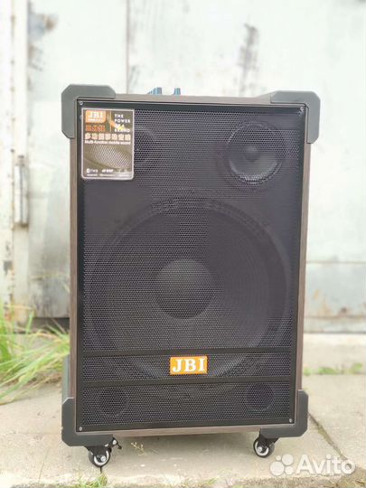 Колонка JBI Качественный Звук Басс 2 Микрофона