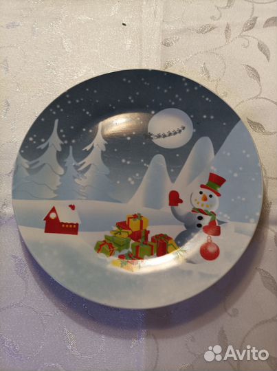 Тарелки фарфоровые для торта