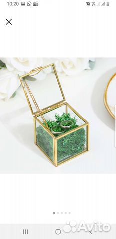 Шкатулка для свадебных колец