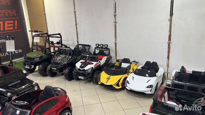 Детский электромобиль новый