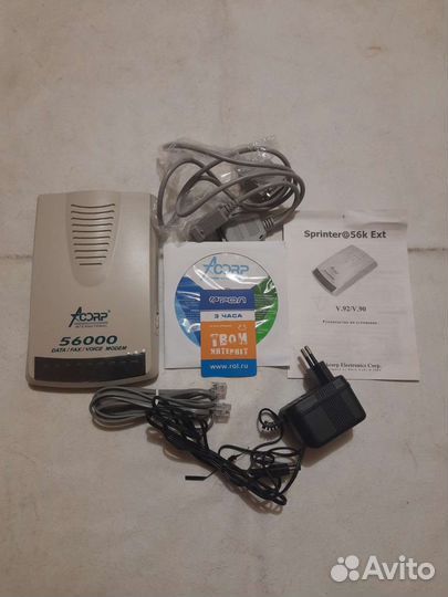 Модем факс acorp