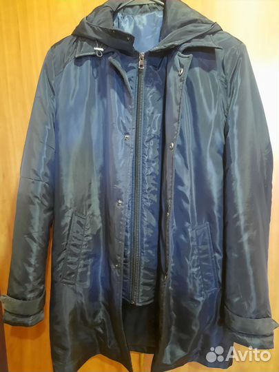 Удлиненная куртка для мальчика 164