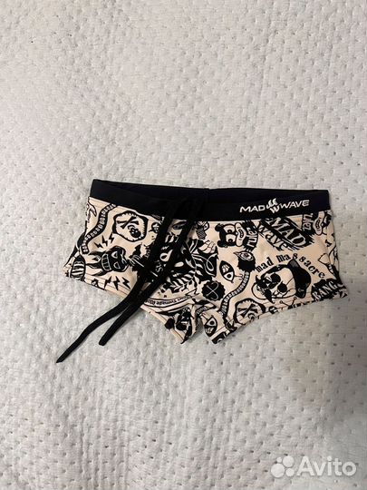 Шапочка и очки для плавания плавки mad wave