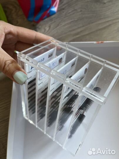 Все для наращивания ресниц б/у