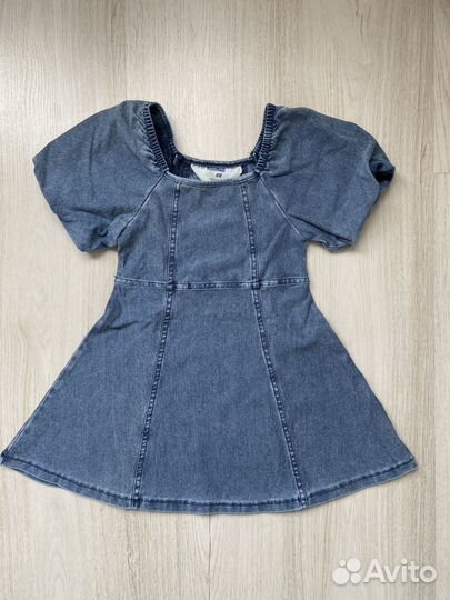 Джинсовое платье hm новое