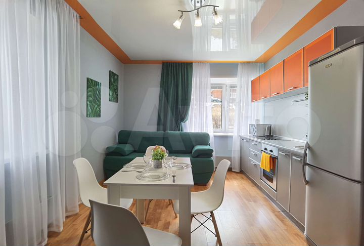 2-к. квартира, 60 м², 1/16 эт.