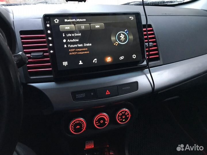 Магнитола Mitsubishi Lancer 10 Android