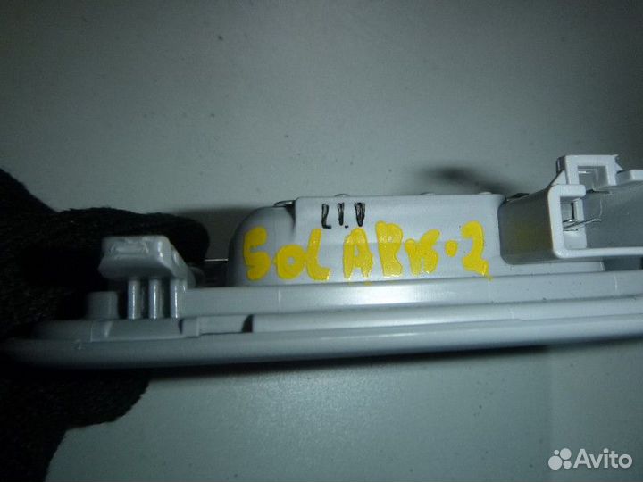 Плафон салона hyundai solaris 2017