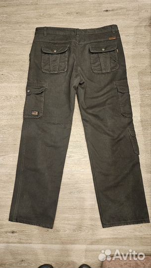 Утепленные брюки карго aigula