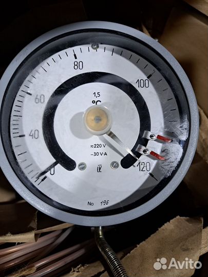 Термометр манометрический сигнализирующий