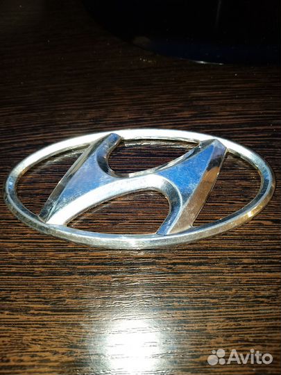 Эмблема Хундай 65х130 мм