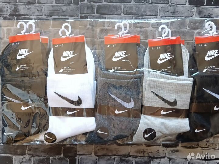 Носки Nike Fila Adidas Jordan