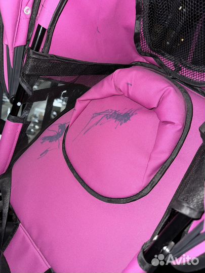 Велосипед коляска с ручкой