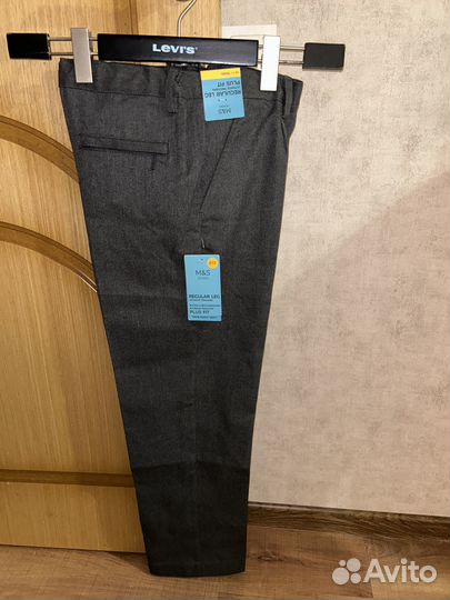 Брюки школьные Marks&Spenser серые 140