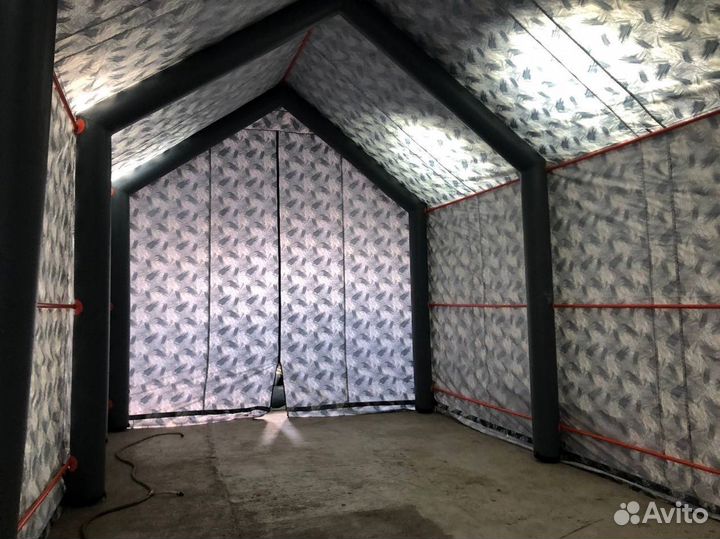 Временный ангар. Пневмокаркасное укрытие