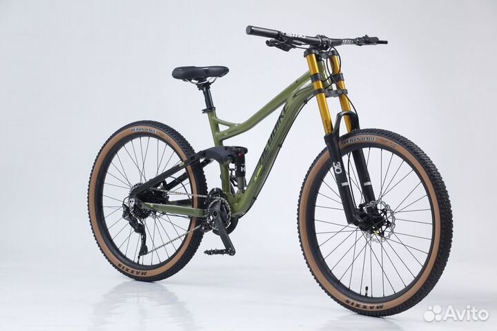 Новый велосипед двухподвес Shimano Deore