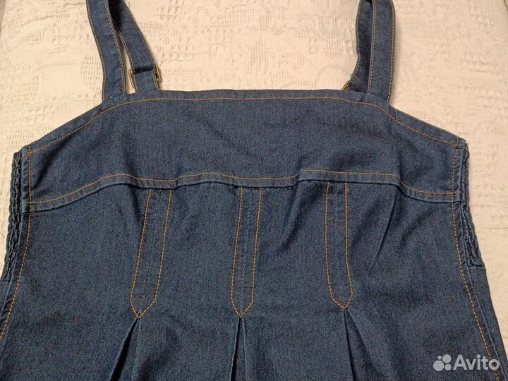 Сарафан джинсовый новый для беременных 48 р