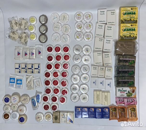 Мыло из отелей для коллекции
