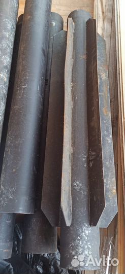 Чугунная печь и трубы