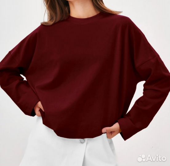 Лонгслив оверсайз