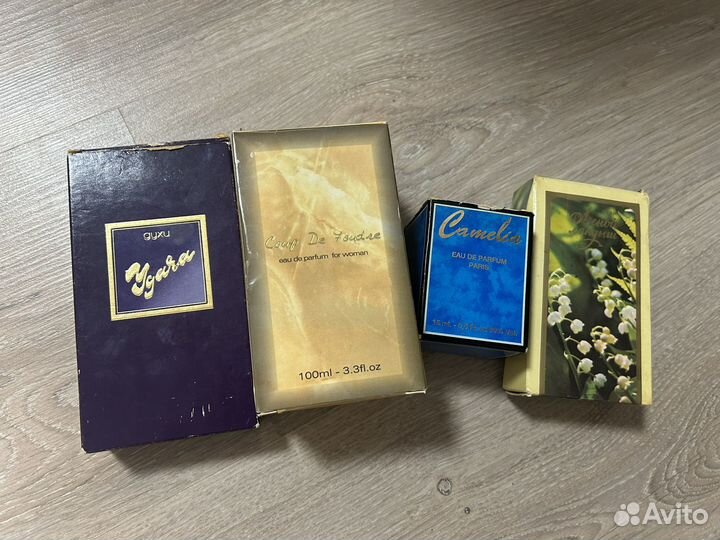 Винтажные духи СССР франция