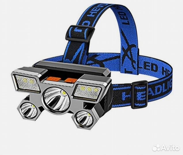Налобный фонарь аккумуляторный