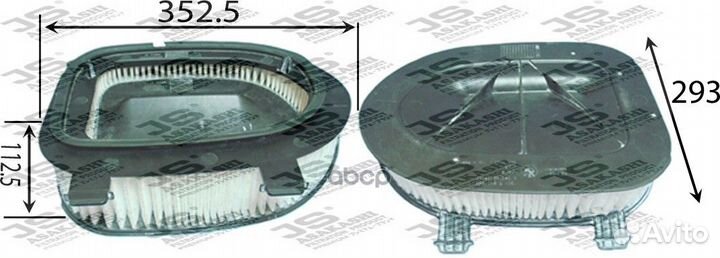 Фильтр возд.BMW X3 (F25), X5 (E70), X6 (E71) A