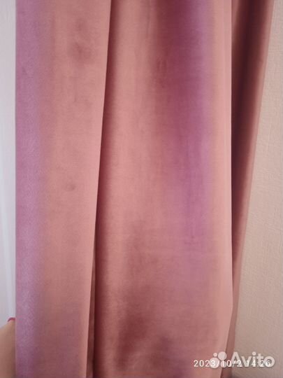 Шторы блэкаут рогожка 2 шт