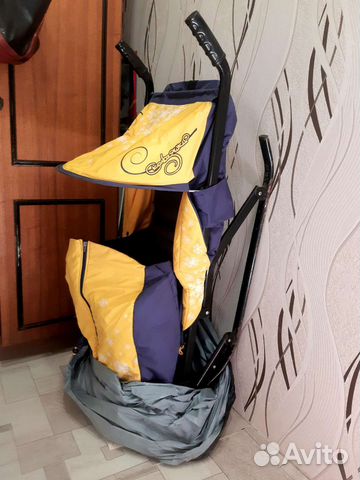 Коляска санки