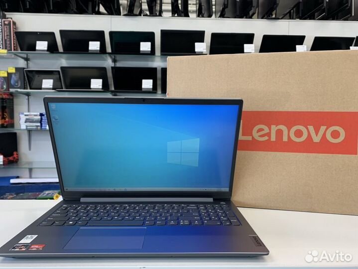 Новый. Ноутбук Lenovo V15 G4 AMN Gray (82YU00W6IN)