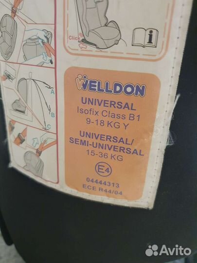 Детское автокресло до 36 кг isofix
