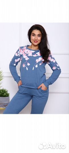 Домашний костюм женский 50 52 новый