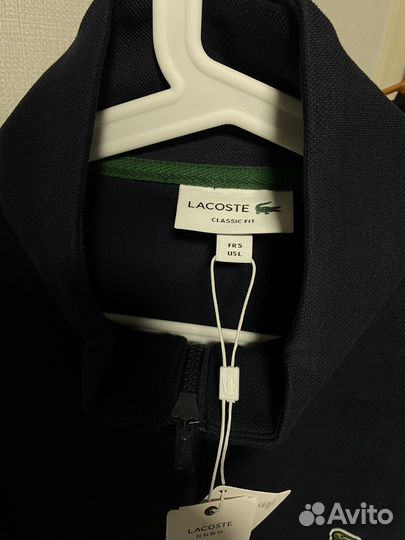 Кофта на молнии Lacoste