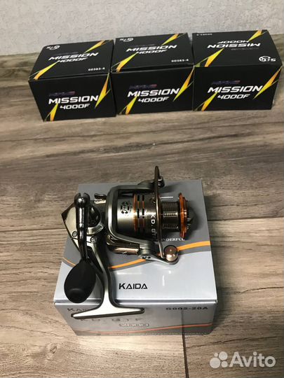 Катушки безынерционные для спиннинга/фидера