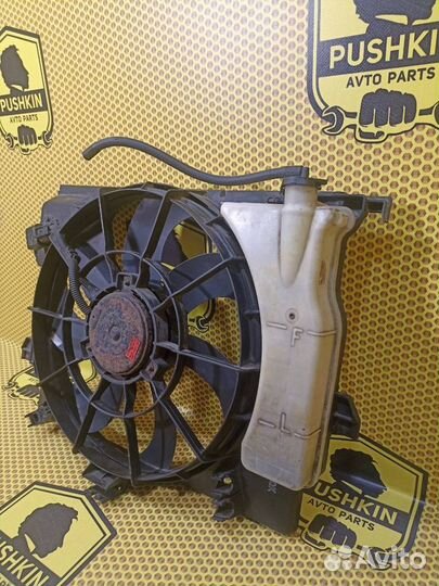 Диффузор вентилятора с бачком Kia Rio QB G4FC 2
