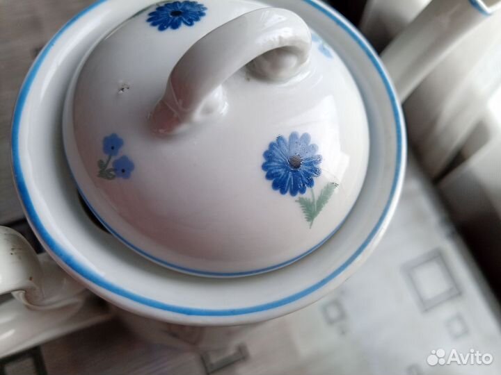 Кофейник СССР Дулево 40-е годы