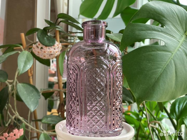 Вазочка цветное стекло