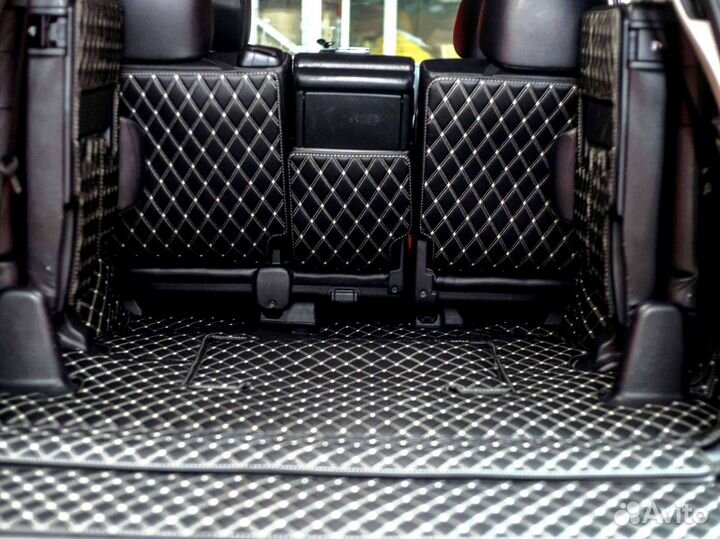 Ковры в салон на Toyota Land Cruiser 200