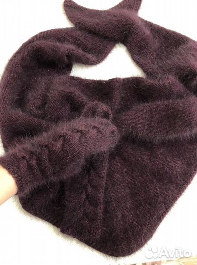 Вязаные вещи из пуха норки