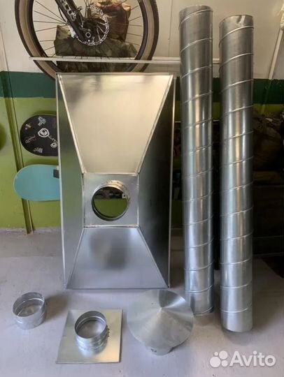 Вытяжка для мангала барбекю