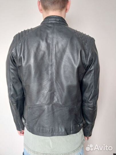 Кожаная куртка мужская снежная королева