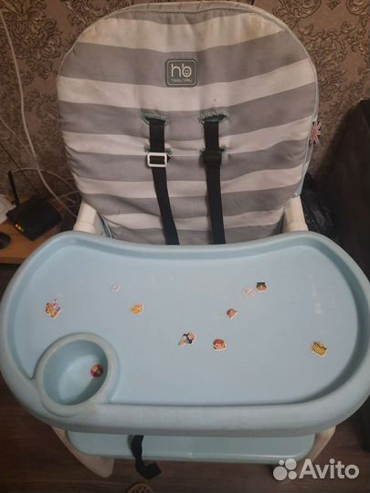 Стульчик для кормления happy baby