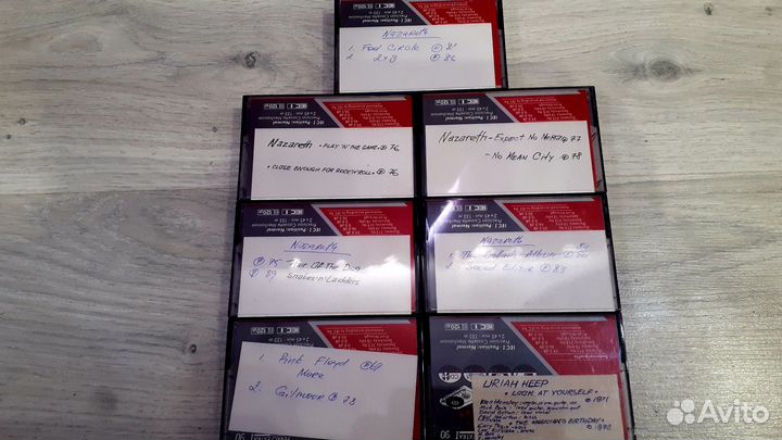 Аудиокассеты с записью basf 90min