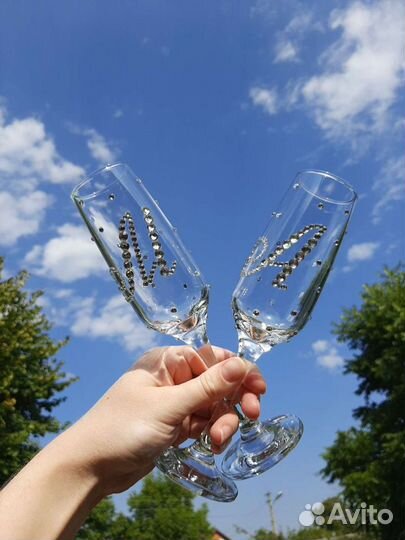 Свадебные бокалы