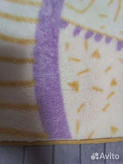 Детский флисовый плед 110х140 (комплект из 2 шт.)