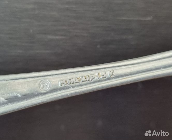 Ложка вилка мельхиор СССР