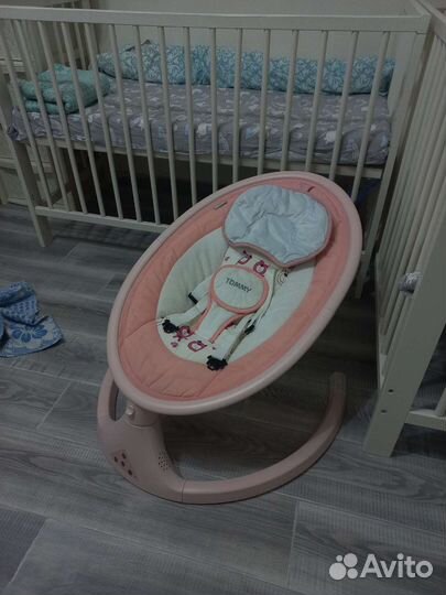 Детские качели шезлонг