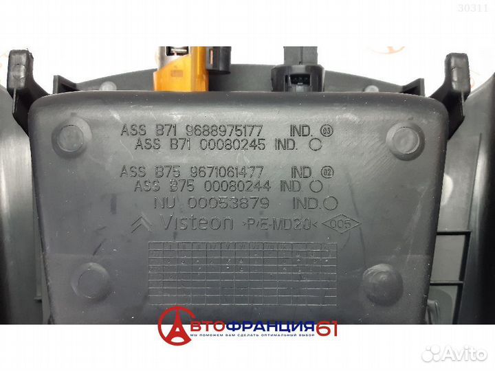 Накладка декоративная, 7591RS citroen C4 (B7), 303